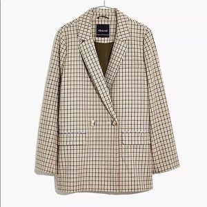 Madewell Dorset Blazer in Albermarle Plaid